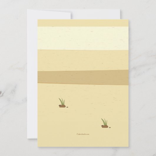 Groundhog Day招待状 招待状 (裏面)