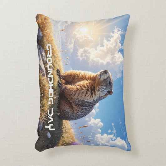 GROUNDHOG DAY アクセントクッション (正面(垂直))