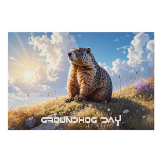 GROUNDHOG DAY ポスター (正面)