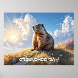 GROUNDHOG DAY ポスター