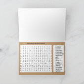 Groundhog Day – 単語検索 カード (内部)