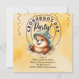 Groundhog Day 祝 withおもしろい セーブザデート