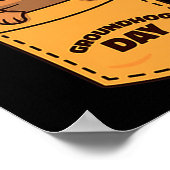 Groundhog Day 2023 Pocket Meme Funny Groundhog Lov ポスター (角)
