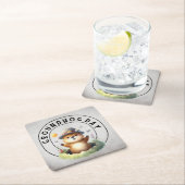 Groundhog day 22 February  スクエアペーパーコースター (インサイチュ)