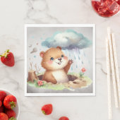 Groundhog day 22 February  スタンダードランチョンナプキン (インサイチュ)