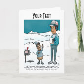 Groundhog Day Greeting Card カード (正面)