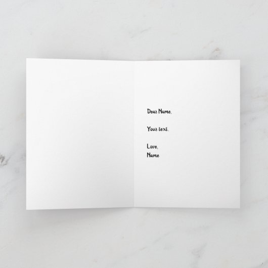 Groundhog Day Greeting Card カード (内部)