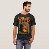 Groundhog Day I Predict Beer Grumpy Groundhog Humo Tシャツ (正面フル)