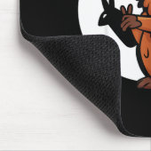 Groundhog Day Shadow Puppet Cute Rodent Costume Fu マウスパッド (コーナー)