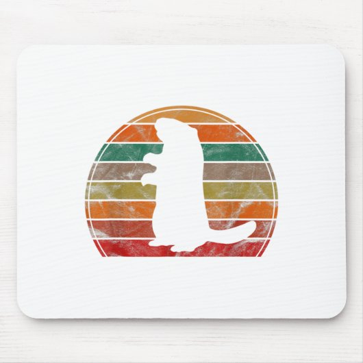 Groundhog Day Shadow Puppet Funny  マウスパッド (正面)