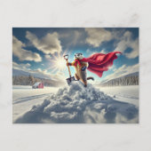 Groundhog Hero of Winter ポストカード (正面)