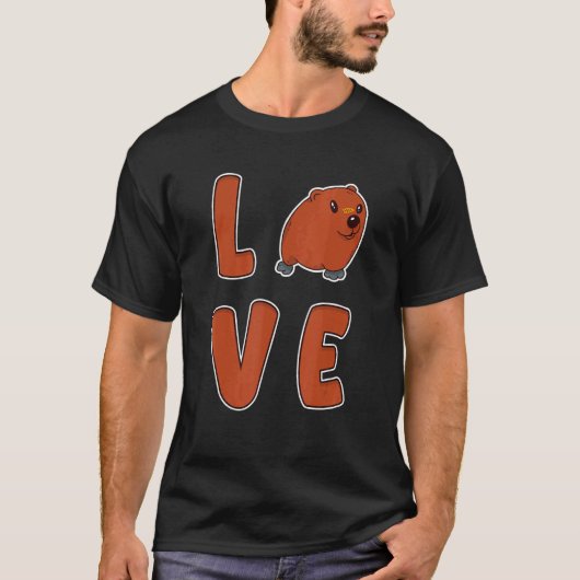 Groundhog Love Groundhog Digger Tシャツ (正面)