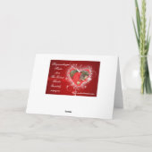 groundhog、Maudeのバレンタインデーカードをかわいがって下さい シーズンカード (裏面)