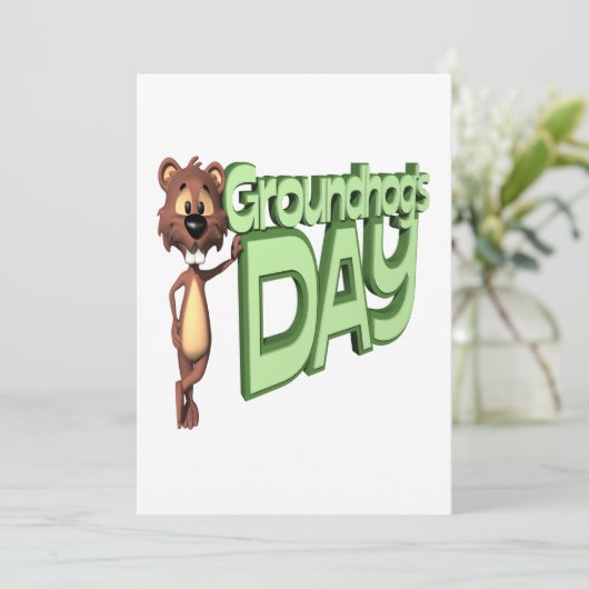 Groundhogs日 招待状 (スタンド正面)