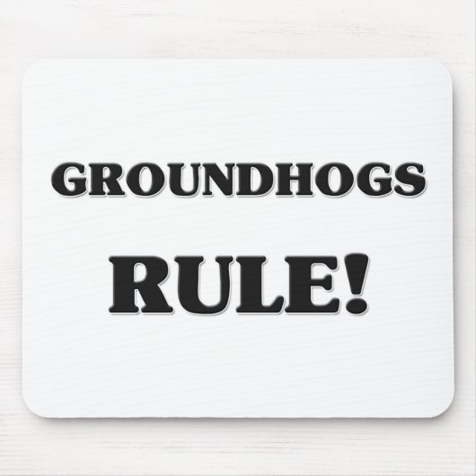 Groundhogs規則 マウスパッド (正面)
