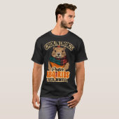 Groundhogs Prefer Bbq Ribs Over Winter - Funny Des Tシャツ (正面フル)
