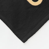 Groundhogs Prefer Rum Over Winter  フリースブランケット (角)