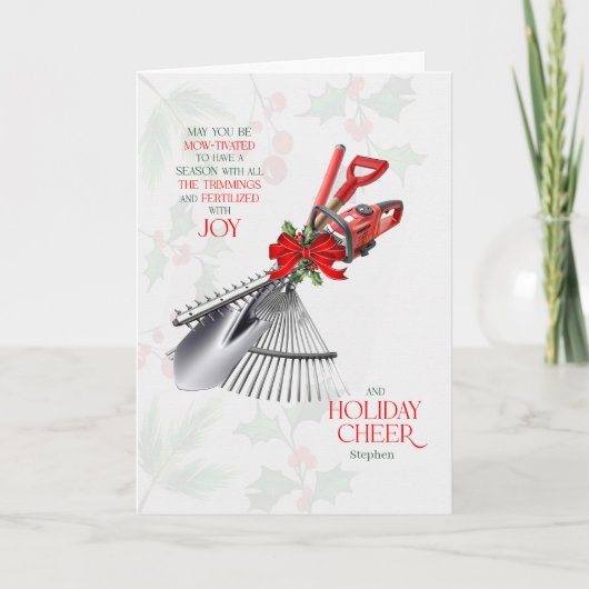 Groundskeeper Season Fertilized with Joy with Name シーズンカード (正面)