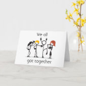 *GROUP*が集まって「GET WELL SOON」と言う カード (黄色い花)