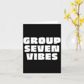 Group 7 Seven Vibes Elite Members  カード (黄色い花)