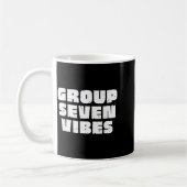 Group 7 Seven Vibes Elite Members コーヒーマグカップ (左)