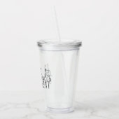 Group Chat Cute Bears アクリルタンブラー (左)