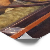 Group Of Antique Teddy Bears ポスター (角)