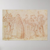 Group of Comic and Tragic Actors ポスター (正面)