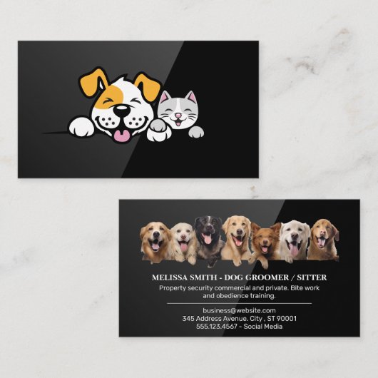 Group of Dogs 名刺 (正面/裏面)