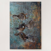 group of ducks 2mar jigsaw ジグソーパズル (縦)