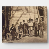 Group of Foremen, 1862 （写真） フォトプラーク (正面)