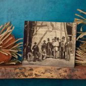 Group of Foremen, 1862 （写真） フォトプラーク (側面)