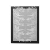 Group of Plains Zebra Drink Together at Night ノートパッド (回転)