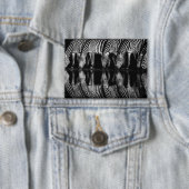 Group of Plains Zebra Drink Together at Night 缶バッジ (インサイチュ)