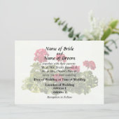 Group of Red Geraniums 招待状 (スタンド正面)