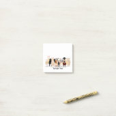 group of various breeds of sheep design post it ポストイット (デスク上)