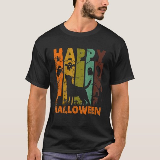 Group Pajamas Matching Halloween Costume Retro Lab Tシャツ (正面)