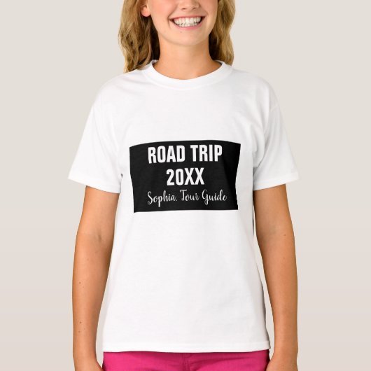 Group Road Trip Girl's T-Shirt Tシャツ (正面)