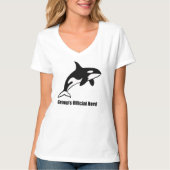 Group’s Official Nerd Orca Minimalist Graphic Tシャツ (正面)
