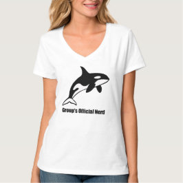 Group’s Official Nerd Orca Minimalist Graphic Tシャツ