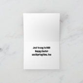 *GROUP SAYS*ハッピーイースター/SPRINGTIME TOO CARD カード (内部)