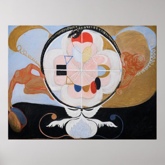 Group VI, Evolution No. 13, Hilma af Klint  ポスター (正面)