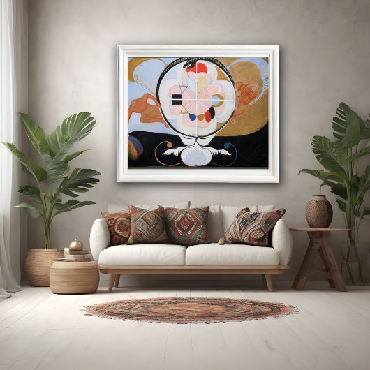 Group VI, Evolution No. 13, Hilma af Klint  ポスター