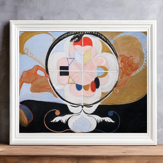 Group VI, Evolution No. 13, Hilma af Klint  ポスター