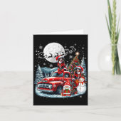 Group Xmas Gnome Santa Entlebucher Mountains On Ck カード (正面)