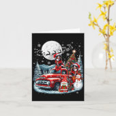 Group Xmas Gnome Santa Entlebucher Mountains On Ck カード (黄色い花)