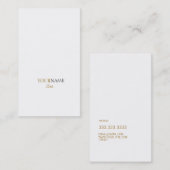 GrouponのGoldenrod 名刺 (正面/裏面)