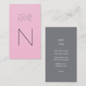 Grouponキャンデーのファッション 名刺 (正面/裏面)