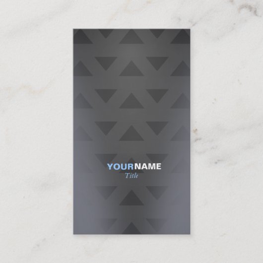 GrouponパターンMetall 名刺 (正面)