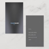 Groupon Metall 名刺 (正面/裏面)